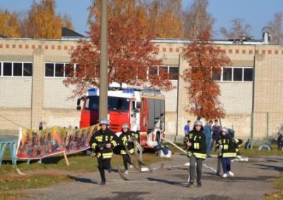12-ые кадетские пожарно-спасательные игры среди кадетских классов